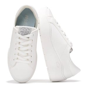 Project Cloud Women's | Lace-up Platform Sneakers | ProjectPlush邃｢ | Lightweight | Non-Slip - Bossy