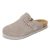 Grey Mono Suede