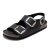Black Oiled Leather