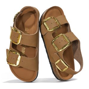 Project Cloud Women's | Genuine Leather Summer Sandals | Memory Foam Insole | Lightweight | Anti-Slip - Garda