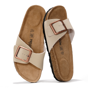 Project Cloud Women's | Genuine Leather Sandals for Women | Memory Foam | Lightweight | Non-Slip - Ibiza