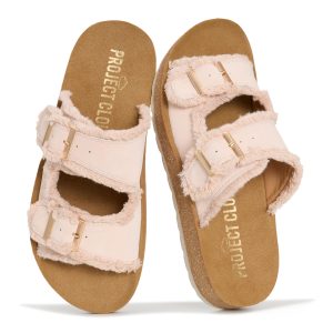 Project Cloud Women's | Womens Buckle Sandals | Plush and Soft Insole | Lightweight | Non-Slip - Light