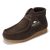 Dark Choco Brown Suede