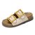 Beige-Yellow Buckle