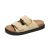 Beige Suede