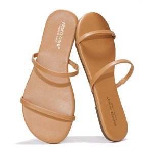 Project Cloud Women's | Flip Flops for Women | Eco-Leather | Memory Foam | Non-Slip - Transition